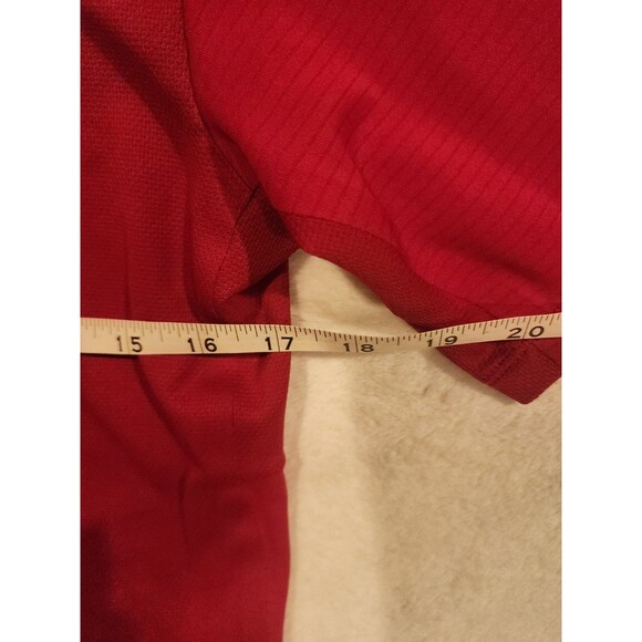 The North Face Red Polo Flashdry Short Sleeve Mens Small - Picture 5 of 8
